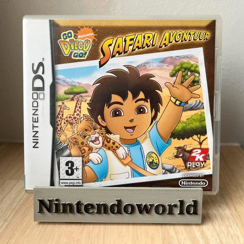 Go Diego Go! Safari Avontuur (DS), Games en Spelcomputers, Games | Nintendo DS, Zo goed als nieuw, Ophalen
