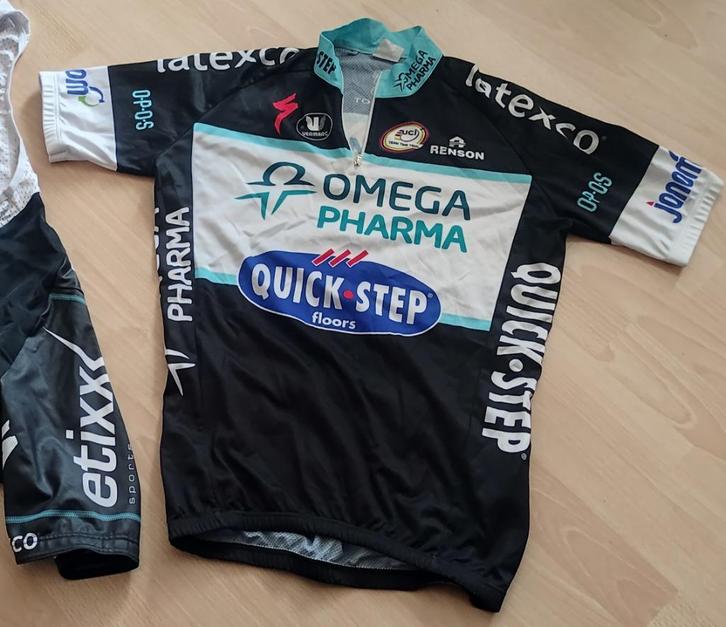S Small Chemise de cyclisme Quickstep Omega Pharma S-2-46, Vélos & Vélomoteurs, Accessoires vélo | Vêtements de cyclisme, Utilisé
