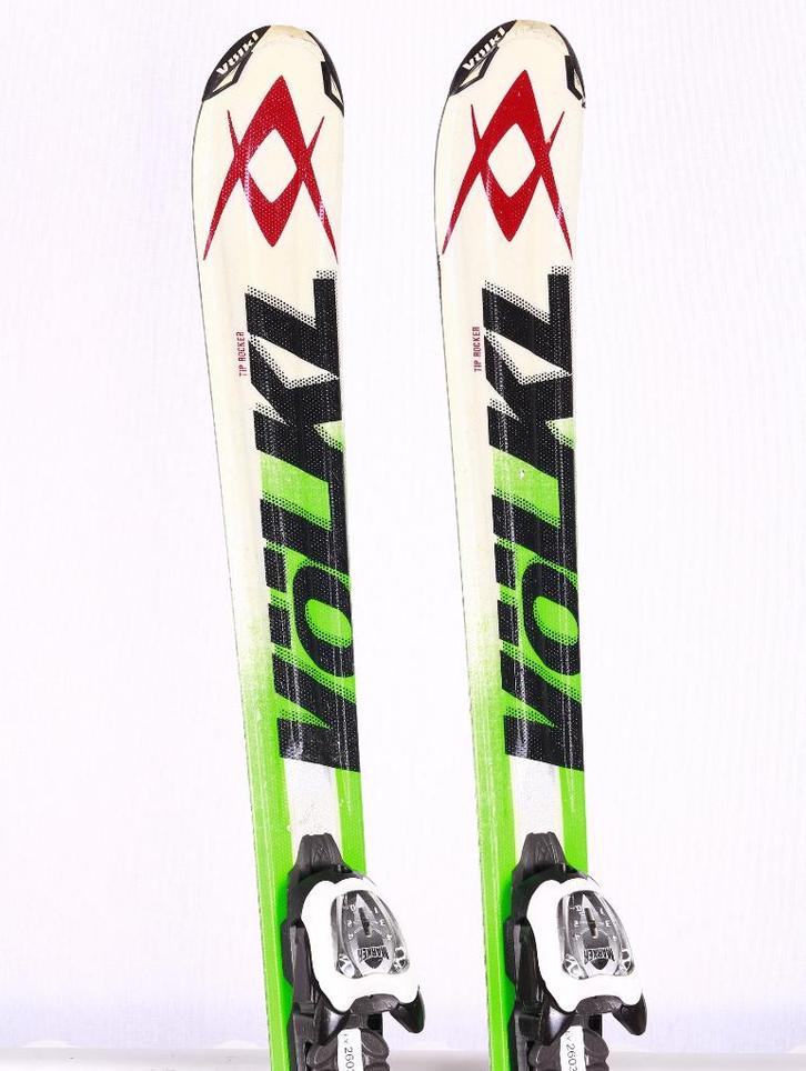 110 120 kinder ski's VOLKL RTM JR, power shell tech, Sport en Fitness, Skiën en Langlaufen, Gebruikt, Ski's, Ski, Overige merken