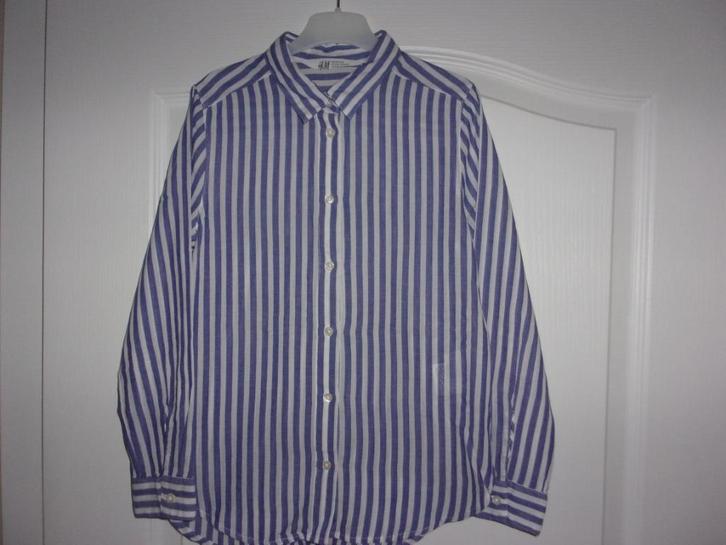 Mooi meisjes bloesje. Maat 140, Kinderen en Baby's, Kinderkleding | Maat 140, Zo goed als nieuw, Meisje, Overhemd of Blouse, Ophalen of Verzenden