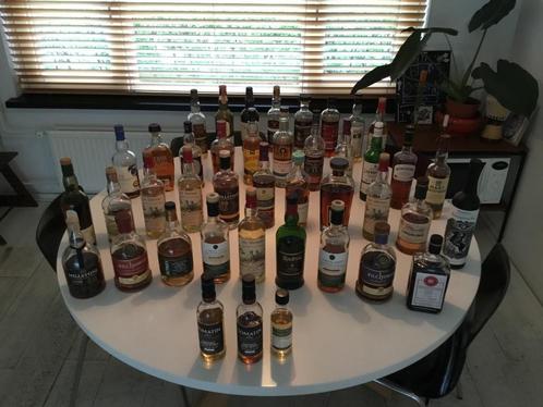 Whisky collectie open flessen (deel 1). Alleen ophalen., Collections, Vins, Utilisé, Autres types, Autres régions, Pleine, Enlèvement