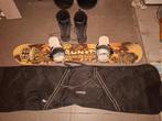 snowboard met schoenen en draagtas, Sport en Fitness, Snowboarden, Ophalen, Gebruikt, Schoenen