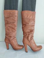 212C* OVYE jolies bottes brunes en cuir (37), Vêtements | Femmes, Brun, Porté, Ovyé, Envoi