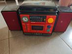 Vintage radio met platen speler en casette, Audio, Tv en Foto, Ophalen, Zo goed als nieuw