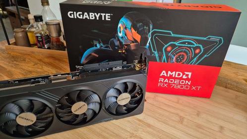 Gigabyte Radeon RX 7800 XT gaming-pc 16 GB GDDR6, Computers en Software, Videokaarten, Zo goed als nieuw, AMD, PCI-Express 4.0