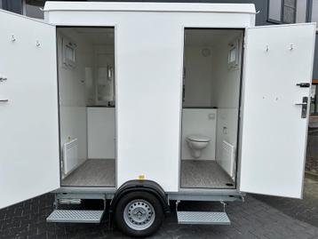 Te koop scanvogn toiletwagen 1-1-1 afvoer 110 kleine schade beschikbaar voor biedingen