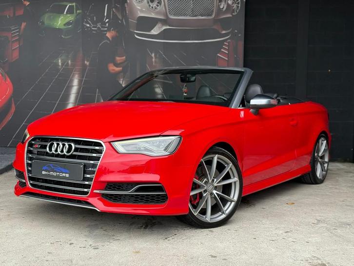 Audi S3 Cabrio S-tronic Kuipstoelen, Auto's, Audi, Bedrijf, Cabrio, 4x4, ABS, Achteruitrijcamera, Adaptieve lichten, Adaptive Cruise Control