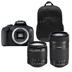 Canon 2000d + 18-55mm lens en 80mm lens, Audio, Tv en Foto, Fotocamera's Digitaal, Spiegelreflex, Canon, Zo goed als nieuw, Ophalen