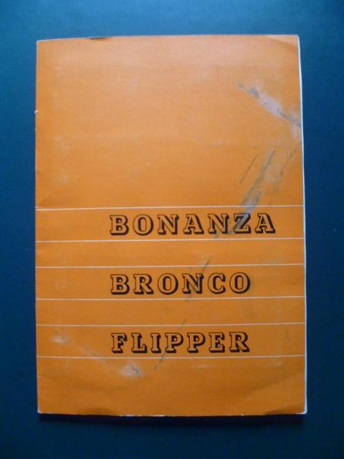 Verzamelalbum chromos plaatjes images Bonanza Flipper Bronco, Collections, Collections Autre, Utilisé, Enlèvement ou Envoi