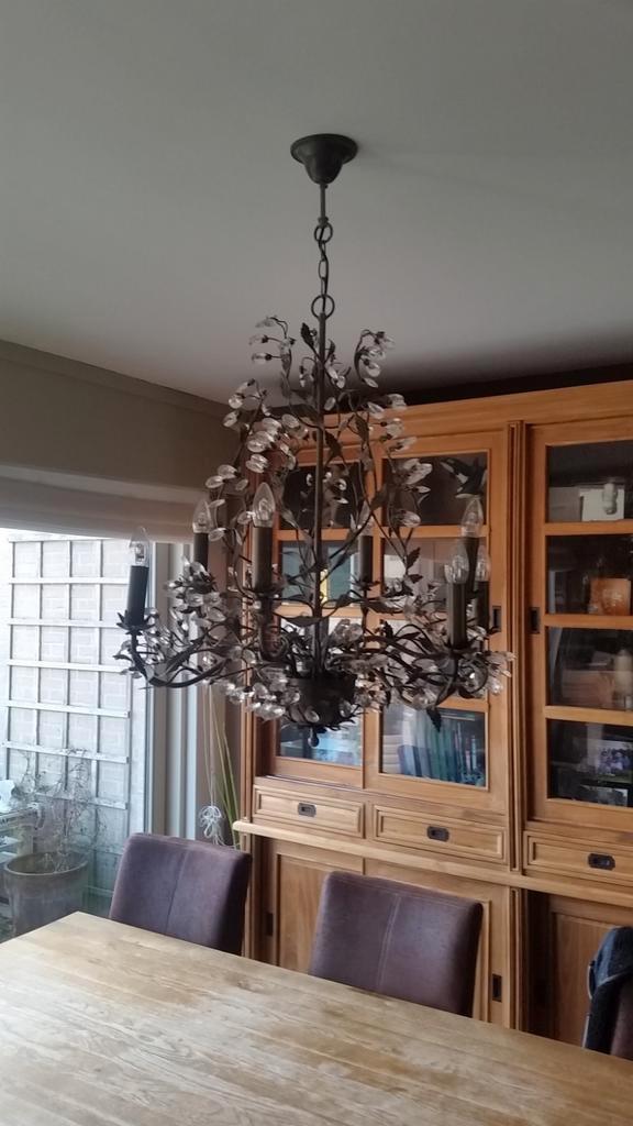 Luster van Michel Angelo, Huis en Inrichting, Lampen | Kroonluchters, Stof, Ophalen