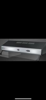 Dampkap Smeg inox, Ophalen, Onderbouw afzuigkap, Nieuw, Inbouw