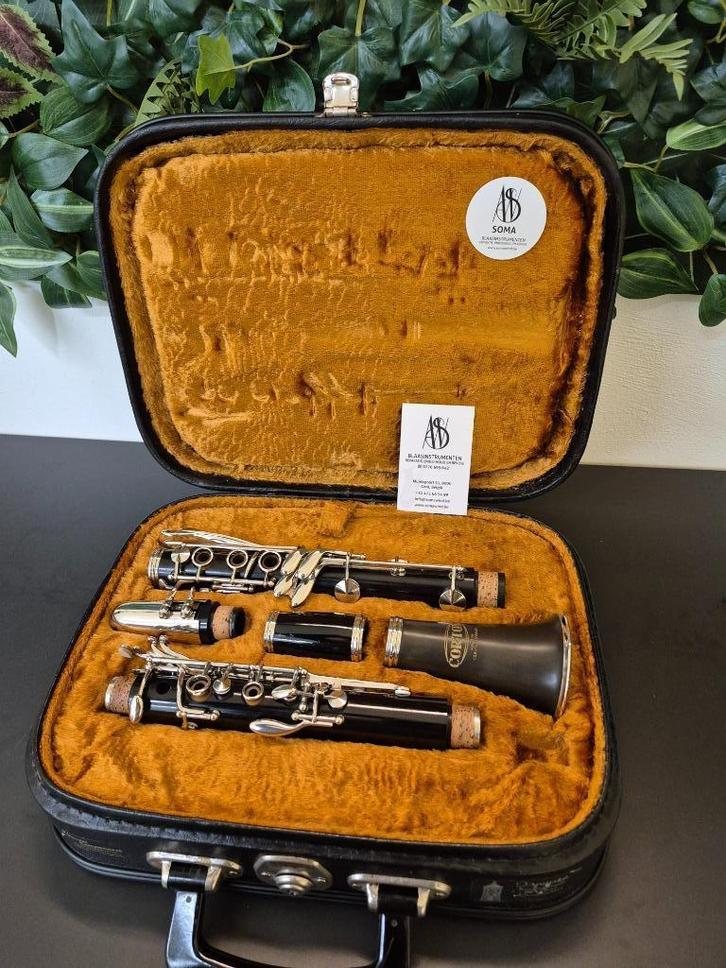 Corton Bb-Klarinet 17/6, Muziek en Instrumenten, Blaasinstrumenten | Klarinetten, Zo goed als nieuw, Bes-klarinet, Hout, Met koffer