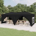 Partytent Morten inklapbaar met zijwanden 3x6 m zwart, Partytent, Minder dan 4 meter, Nieuw, 2 meter of meer