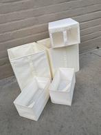 Komplent; IKEA opvouwbare boxen/manden, Kunststof, Gebruikt, Mand, Ophalen of Verzenden