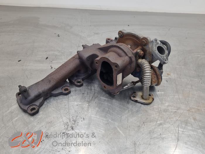 Turbo van een Fiat Qubo, Auto-onderdelen, Motor en Toebehoren, Fiat, Gebruikt, 3 maanden garantie, Ophalen of Verzenden