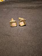 bouton de manchette, Enlèvement ou Envoi, Comme neuf, Doré