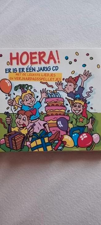 Nieuw VerjaardagsCD met liedjes en spelletjes  beschikbaar voor biedingen