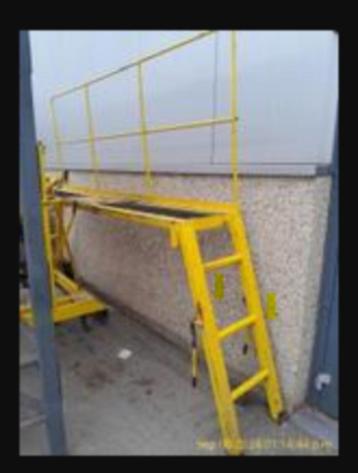 verrijdbare stelling, Enlèvement, Utilisé, Escalier, Moins de 2 mètres