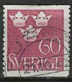 Zweden 1938-1942 - Yvert 266 - Drie kronen met cijfer (ST), Postzegels en Munten, Postzegels | Europa | Scandinavië, Verzenden