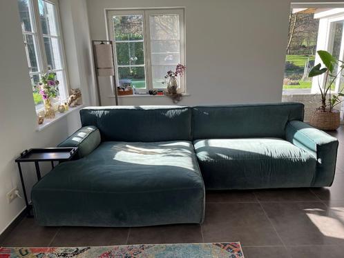 Clay sofa Royal Turquoise,  Longchair large arm left - 1,5 s, Huis en Inrichting, Zetels | Zetels en Chaises Longues, Zo goed als nieuw