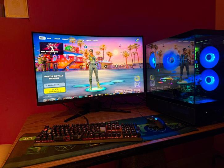 ‼️ GAMING SETUP - I5 - RTX 2080 TI - SSD ‼️, Computers en Software, Desktop Pc's, Zo goed als nieuw, SSD, Gaming, Ophalen