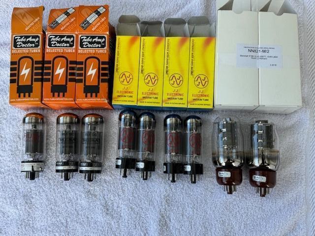 Amp en pre-amp Tubes 6L6 KT66 KT77 EL84 ECC83 ..., Elektronische apparatuur, Onderdelen en Toebehoren, Zo goed als nieuw, Ophalen of Verzenden