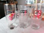 3 oudere Supra bierglazen., Verzamelen, Biermerken, Ophalen of Verzenden, Zo goed als nieuw