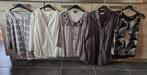 Lot de 5 blouses taille M, Ophalen of Verzenden, Zo goed als nieuw, Maat 38/40 (M), Blauw
