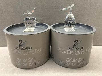 Swarovski Fonkelend fruit Set van Appel & Peer beschikbaar voor biedingen