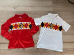 2 unieke Matchworn rode duivels shirts 1982, Ophalen of Verzenden
