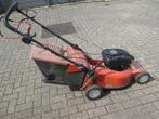 benzine grasmaaier husqvarna,zelftrekkend,53cm diameter, Ophalen, Cirkelmaaier, Gebruikt, Opvangbak