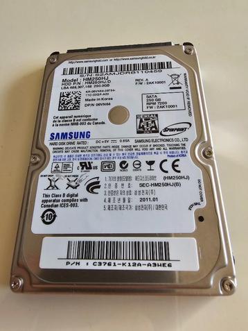 Samsung 2,5 HDD beschikbaar voor biedingen