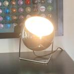 Vintage space age eye ball Chrome lamp, Comme neuf, Vintage, Moins de 50 cm, Enlèvement ou Envoi