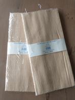 * 4 placemats (katoen), Huis en Inrichting, Ophalen of Verzenden, Nieuw, Beige, Placemat