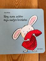 Nog even achter de oortjes kriebelen., Ophalen of Verzenden, Zo goed als nieuw, 2 tot 3 jaar, Uitklap-, Voel- of Ontdekboek