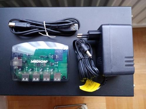 4 Port USB Hub (4 aansluiting voor USB), Computers en Software, Overige Computers en Software, Nieuw, Ophalen of Verzenden