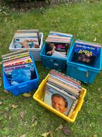 Lot de 200 disques 33,45 et 75 tours, Enlèvement, Utilisé