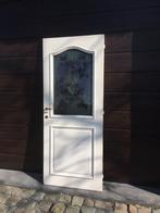 Binnendeuren met antiek art deco geëtst glas, Ophalen, Gebruikt, Glas