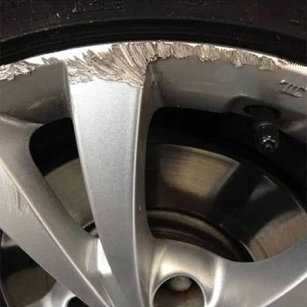 Réparation jante voiture soudage et griffer