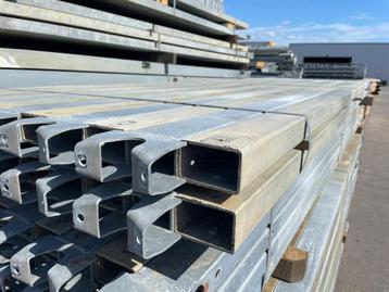 Profilés tubulaires 80x50x2mm | Longueur : 3250 mm, Enlèvement, Utilisé