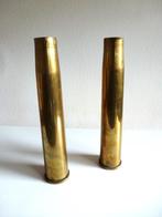 2 BOFORS obus hulzen in goede staat, Verzamelen, Ophalen