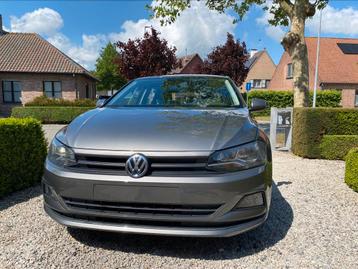 VW Polo 06/2019, Auto's, Stof, Zwart, Handgeschakeld, 5 deurs