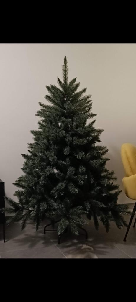 Kerstboom Triumph 155cm Forest Frosted Blue, Diversen, Kerst, Zo goed als nieuw, Ophalen