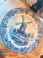 Antieken groot Delfts wandbord, Ophalen