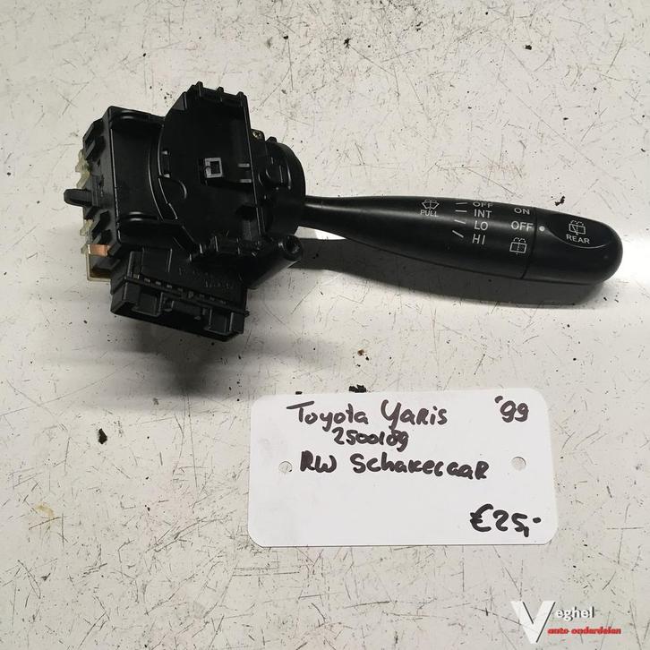 Toyota Yaris 1.0 16v 1999 2500189   Ruitenwisserschakelaar, Auto-onderdelen, Dashboard en Schakelaars, Gebruikt, Ophalen of Verzenden