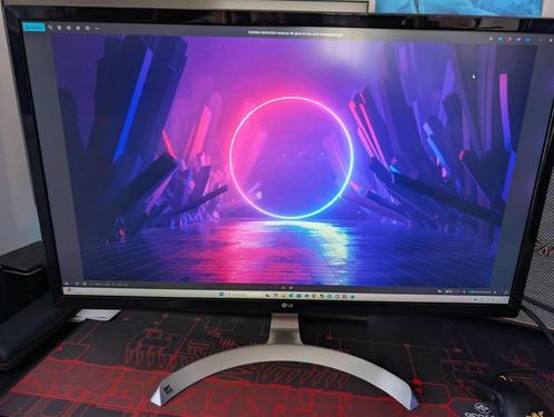Ecran LG 27 pouces 4k, Computers en Software, Monitoren, Gebruikt, 60 Hz of minder, DisplayPort, HDMI, Gaming, Overige typen, Ultra HD (4K)