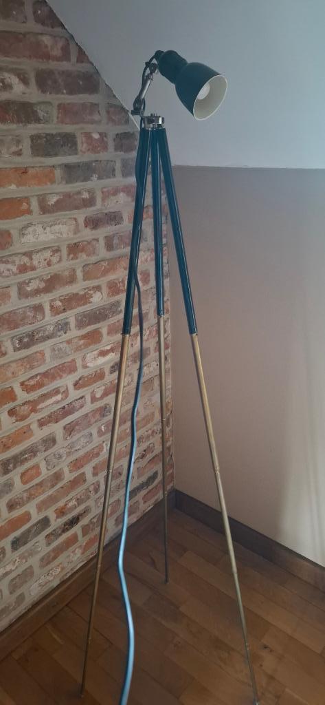 Vintage lees lamp/Singerlamp/bureau lamp, Antiek en Kunst, Curiosa en Brocante, Ophalen of Verzenden