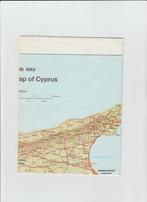 CARTE DE CHYPRE, Livres, Atlas & Cartes géographiques, Carte géographique, Enlèvement ou Envoi, Autres régions