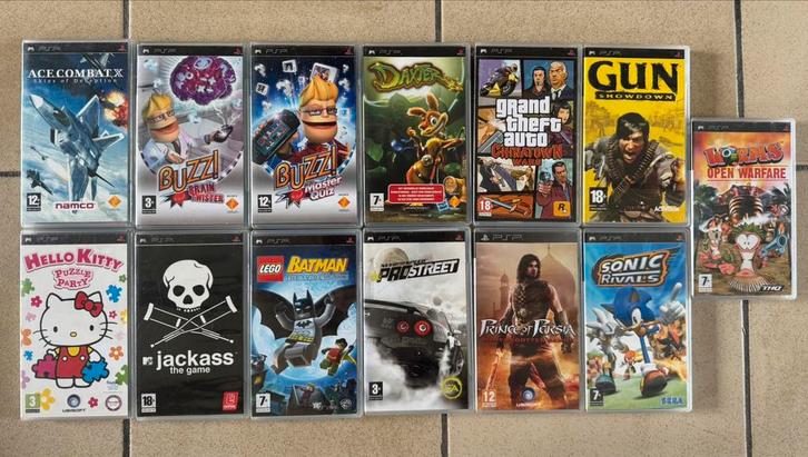 Playstation portable PSP spellen, Games en Spelcomputers, Games | Sony PlayStation Portable, Zo goed als nieuw, Ophalen of Verzenden