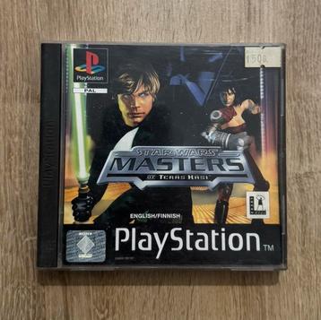Star Wars Masters of Teras Kasi jeu PS1 beschikbaar voor biedingen